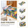 thumbnail image 2 of Yayeee Collapsible Cube Storage Bin with Lid Fabric Closet Decorative Basket with Handles, Art Path, 2 of 7
