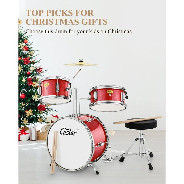 Montessori Toys For Year Old Kids Drum Set, PCS Drum Set For