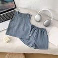 thumbnail image 6 of Toddler Baby Boy Clothes Short Sleeve Color Block Sweatshirt Top Drawstring Pants Set 2pcs Summer Outfits 6-12 Months 12-24 Months 2t 3t 4t 5t 6t 7t Children(Light Blue,7-8 Years), 6 of 6