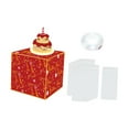 thumbnail image 4 of Cajón de dinero para cumpleaños, porta dinero para regalo con tarjeta extraíble, alcancía para cumpleaños para regalo, para esposa, novio, niños, papá Rojo, 4 of 8