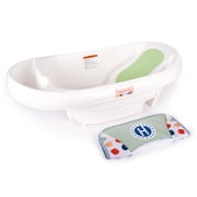 Hopscotch Lane Ages 0 Months and Up 3-in-1 Baby Bathtub with Sling, White, 1 Piece
