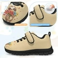 thumbnail image 6 of Psesaysky Skeleton Party Velcro Sneakers for Kids Girls Fashion Comfortable Walking Sports Shoes for Primary Students Size 11-15, 6 of 7
