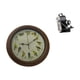 thumbnail image 5 of Reloj de cámara con forma de pájaro cantor, adorno de resina, elegante y redondo, despertador con canto de pájaro, accesorio decorativo para comedor,, 5 of 7