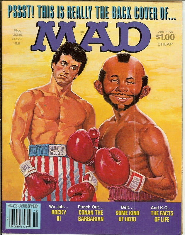 MAD Magazine #235 DEC 1982