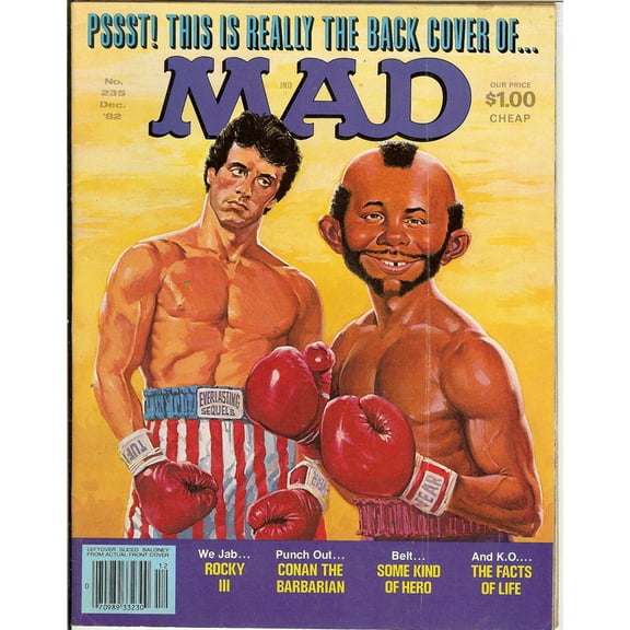 MAD Magazine #235 DEC 1982