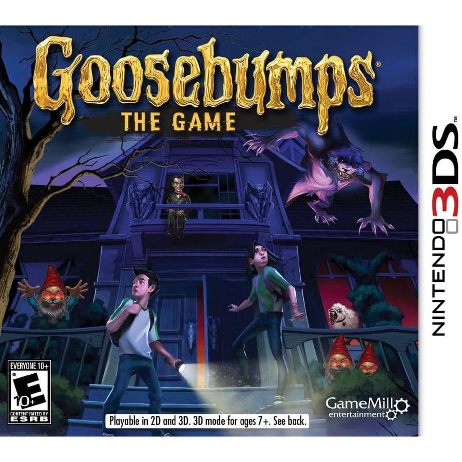 Goosebumps the Game, GameMill, Nintendo 3DS, 00834656000295