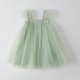 thumbnail image 1 of Alas de mariposa Vestidos de verano para niñas Niños Cumpleaños Princesa Vestido de tul Niños Vacaciones Playa Ropa informal Vestidos 0-7Y110 (3T) Gao Jinjia LED, 1 of 2