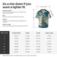 thumbnail image 5 of Fotbe Cute Angel Winged Rabbit Camisa Estampada de Manga Corta para Hombre, Casual de Verano, Estilo Playero, Sin Arrugas-4X-Large, 5 of 5