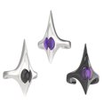 thumbnail image 6 of Edgy Irregular Spikes Punk Rings with Adjustable for Unisex Comfort and Disaffected Fashion Sturdy Metal Alloy, 6 of 9