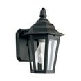 thumbnail image 2 of Sea Gull Lighting 8822-12 Brentwood 1-Light Outdoor Wall Lantern in Black, 2 of 2