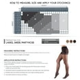 thumbnail image 2 of Truform Sheer Pantyhose: 8 - 15 mmHg, Beige, Medium, 2 of 7