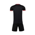 thumbnail image 6 of Hesxuno Girls Boys Tracksuit Sets 2 Piece Summer Sets Athletic Tops and Shorts Sets 2026 Kids Training Uniform Activewear Sets Black M, 6 of 7