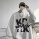 thumbnail image 5 of Sudadera con cuello redondo y letras góticas para hombre, ropa de moda de hip hop, ropa de calle de otoño Y2K, sudaderas con capucha de gran tamaño para hombre, 5 of 5