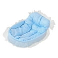 thumbnail image 4 of FITYLE Bed Dog Bed Couch Warm Washable Soft Lovely Lace Cat Sofa Pet Bed for Cats or Small Dogs Puppy and Kitten Indoor Blue, 4 of 8