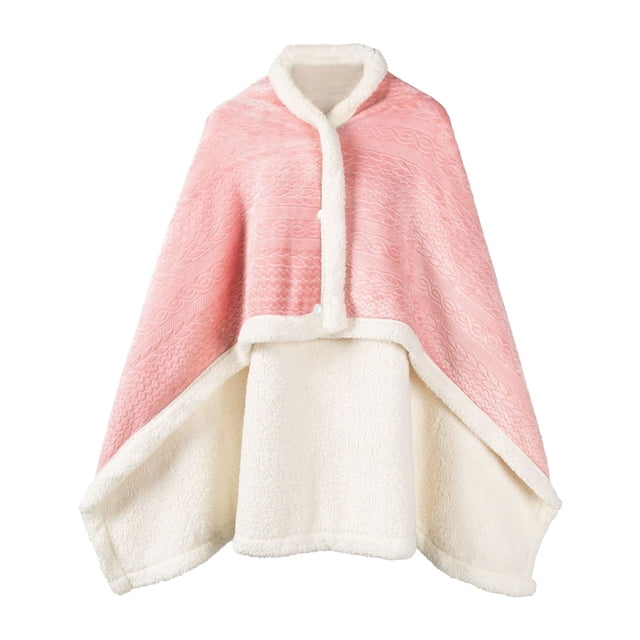 Versatile Shawl and Nap Blanket for Cozy Winter Warmth Soft Thick Multifunctional Small Throw Sofa Companion