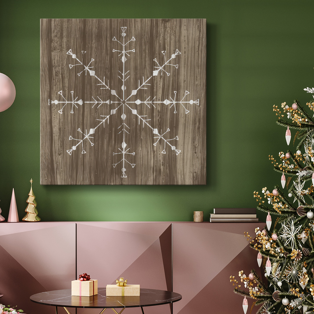 Barnwood Wonderland V- Gallery Wrapped Canvas