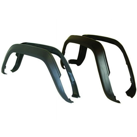 Front and Rear Fender Flare - Compatible with 1984 - 1996 Jeep Cherokee 1985 1986 1987 1988 1989 1990 1991 1992 1993 1994 1995