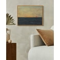 thumbnail image 4 of Drsoum Vintage Sunset over Sea Landscape Wall Art 11x14in Natural Framed Rustic Retro Ocean Scenery Prints Farmhouse Classic Decorations for Living Room Bedroom, 4 of 6
