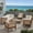 Teak/Beige, variant on Frankie Outdoor 8 Seater Acacia Wood Sofa and Club Chair Set, Teak and Beige