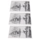 thumbnail image 2 of Sello transparente de 3 uds, diseño único, sellos transparentes reciclables de operación Simple para manualidades de álbumes de recortes DIY, 2 of 5