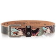 thumbnail image 2 of Ed Hardy EH1120K Eagle Patch Boys-Leather Belt, 2 of 5