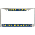 thumbnail image 1 of USS Braine DD-630 License Plate Frame, 1 of 1