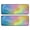 Rainbow Tie Dye, variant on Kitchen Rugs Sets Of 2,Rainbow Tie Dye Swirl Pattern Anti Fatigue Kitchen Mat Rugs Non Slip Washable,Decorative Kitchen Floor Mats for Kitchen,Sink,Laundry,17"x47"+17"x47"