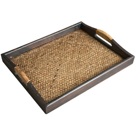 

Bestonzon Wooden Tea Tray Rectangular Water Cup Tea Cup Storage Tea Tray Rectangular Serving Tray