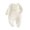 White, variant on Zwiiyzr Newborn Baby Girl Boys Clothes Romper Long Sleeve Floral Jumpsuit Bodysuit Infant Romper Fall Winter Outfits 0-1T Khaki