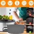thumbnail image 4 of Willstar Doublure en Silicone pour Mijoteuse de 7-8QT avec Poignée, 4 of 10