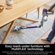 Shark PowerDetect Cordless Stick Vacuum, Carpet and Hardfloors, DuoClean Detect Technology, Reverse Cleaning, MultiFLEX Wand, 70-Min Run Time, IP1251 Purple