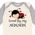 thumbnail image 4 of Inktastic Loved by My MomMom Grandchild Boys or Girls Long Sleeve Baby Bodysuit, 4 of 5