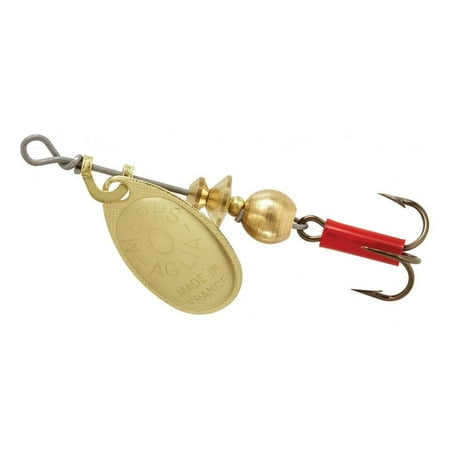 Mepps Aglia Inline Spinner #0 Gold Multi-Colored