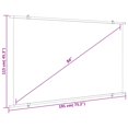 thumbnail image 5 of vidaXL Projection Screen 84" 16:9, 5 of 5