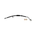 thumbnail image 3 of KarParts360 For Dodge Durango 2011 12 13 14 2015 Brake Hydraulic Hose | End 1 and 2 Fitting Treated Steel | Black | Banjo End 1 Fitting | EPDM Rubber Hose | Replacement For 52124733AF, 52124733AG, 3 of 4