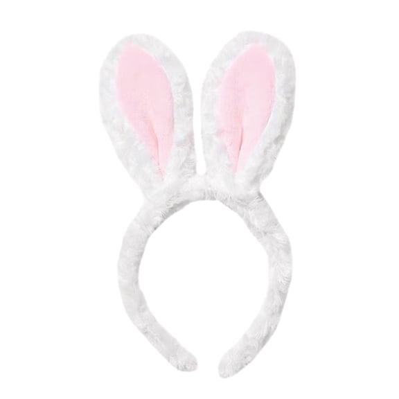 Easter Headband Plushs Bunnys Ears Hair Hoop Thick Plushs Hair Bands Happy Easter Day Hairband Hair Accessories