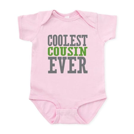 

CafePress - Coolest Cousin Infant Bodysuit - Baby Light Bodysuit Size Newborn - 24 Months