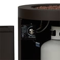 thumbnail image 4 of Real Flame Aegean 24" Round Steel Propane Fire Pit Table in Dark Bronze, 4 of 11