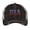 Black, variant on USA Distressed Trucker Hat - Embroidered Flag Colors - Vintage Patriotic Strapback Cap (Olive)