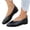 Black, variant on Women's Ballet Flats Comfortable Shoes Pointed Toe Slip On Work Loafers Business Casual Dress Shoes Nude Flat Beige 8 Wide