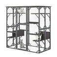 thumbnail image 1 of Costway Large Wooden Cat House 71" Indoor Outdoor Weatherproof Catio Kitten Enclosure, 1 of 10