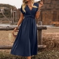 thumbnail image 5 of CIENVNSTG Women's Fashion A-Line Summer Dress Casual Flowy Dress for Everyday Wear, 5 of 5