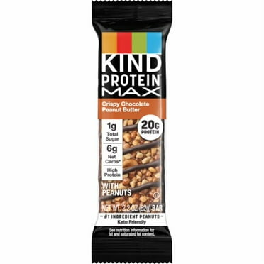 KIND Protein MAX Crispy Chocolate Peanut Butter Protein Bar 1 ct - Pack of 2
