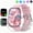 Pink, variant on 2.01"Screen Smartwatch for Android/Iphone, with Bluetooth Call AI Voice Assistant Gesture Control Multi-Sport Modes, for Men Women(Black)