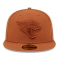thumbnail image 2 of Men's  New Era Brown Jacksonville Jaguars Color Pack 59FIFTY Fitted Hat, 2 of 5