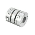 thumbnail image 3 of Clamp Tight Motor Shaft Double Diaphragm Coupling Coupler 14mmx19mm, 3 of 7