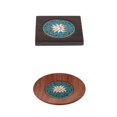 thumbnail image 1 of 2 piezas , mantel individual para taza de , posavasos de , ptillo, taza de , mantel individual ficina en hogar Gloria Estera de la taza de café, 1 of 8