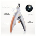 thumbnail image 5 of CHUANK LED Pet Nail Clippers with 5X Magnification - Quick-Clip  Steel Blades for Cats & Dogs  Doubles as Nail Trapper  Battery-Powered (Batteries Not Included), 5 of 5