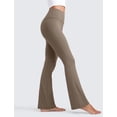 thumbnail image 4 of Pantalones CRZ YOGA Butterluxe de tiro alto y pierna acampanada 81 cm Gris Nomad, 4 of 5