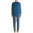 thumbnail image 2 of The Great Christmas Women's Christmas Edition 4 Piece Plush Pajama Set in Gift Box, 2 of 7
